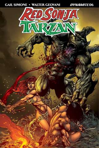 Red Sonja / Tarzan #6 (Castro Cover)