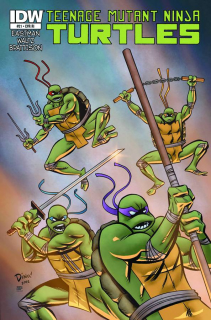 Teenage Mutant Ninja Turtles #21 (Subscription Cover)