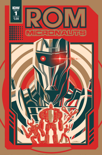 ROM & The Micronauts #1 (Caltsoudas Cover)