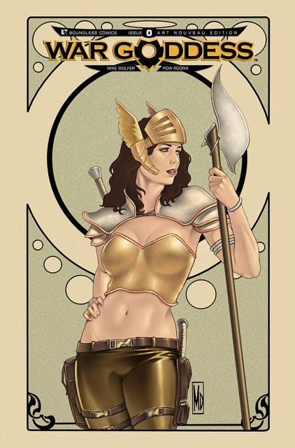 War Goddess #0 (Art Nouveau Cover)