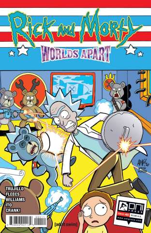 Rick and Morty: Worlds Apart #4 (Fleecs Cover)