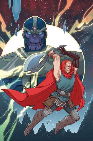 The Unworthy Thor #4 (Sauvage Cover)