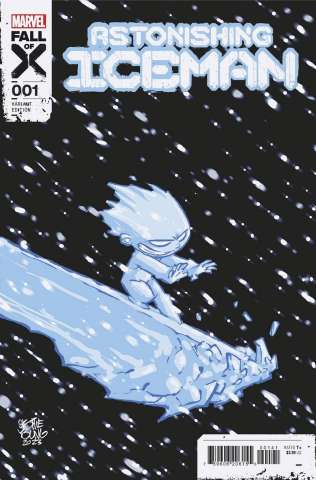 Astonishing Iceman #1 (Skottie Young Cover)