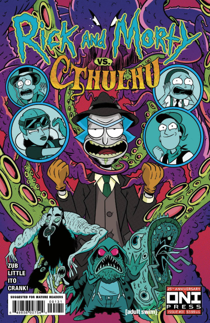 Rick and Morty vs. Cthulhu #1 (Ellerby Cover)