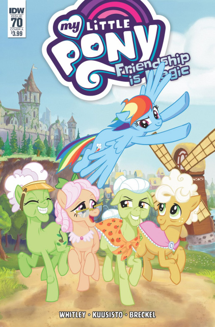 My Little Pony: Friendship Is Magic #70 (Kuusisto Cover)