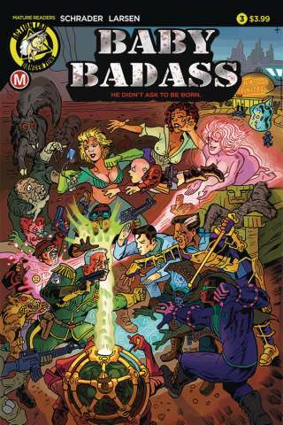 Baby Badass #3 (Larsen Cover)