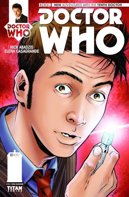 Doctor Who: New Adventures with the Tenth Doctor #1 (Casagrande Cover)