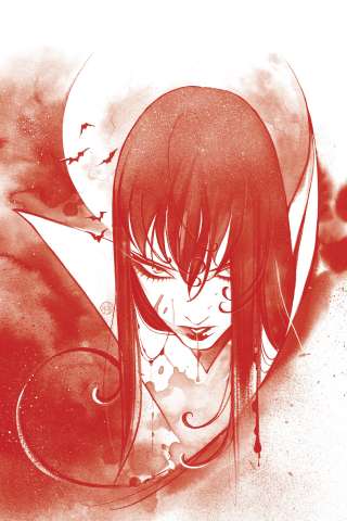 Vampirella #16 (Momoko Blood Red Line Art Virgin Cover)