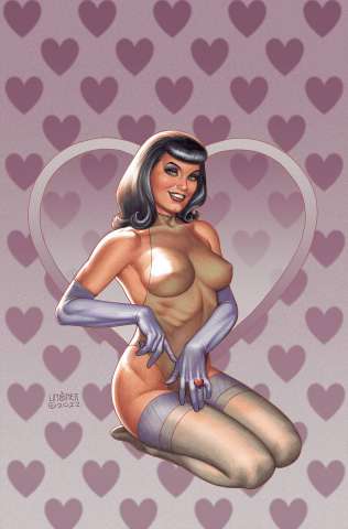Bettie Page #1 (Linsner Premium Metal Cover)