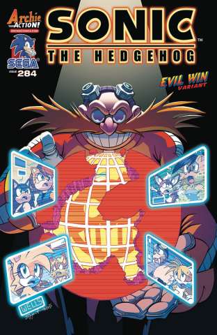 Sonic the Hedgehog #284 (Lamar Wells Cover)
