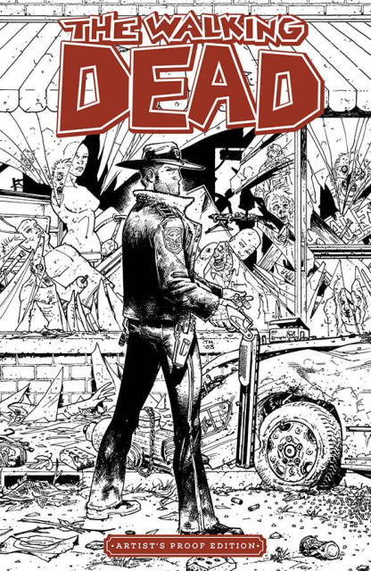 Image Giant-Sized Artists Proof: The Walking Dead #1