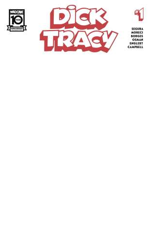 Dick Tracy #1 (Blank Sketch Cover)