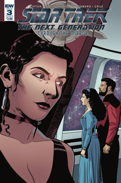 Star Trek: The Next Generation - Through the Mirror #3 (Hood Cover)