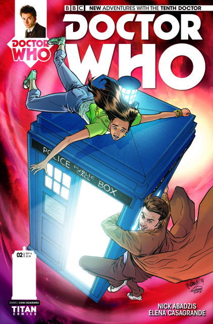 Doctor Who: New Adventures with the Tenth Doctor #2 (10 Copy Casagrande Cover)