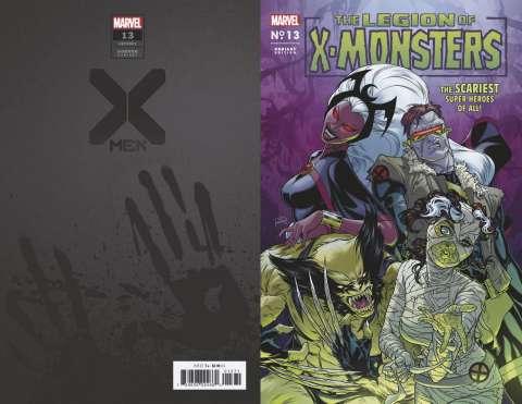 X-Men #13 (Dauterman Legion X-Monsters Horror Cover)
