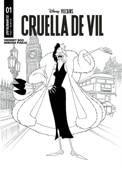 Disney Villains: Cruella De Vil #1 (10 Copy Cover)
