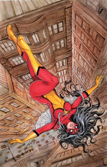 Spider-Woman #1 (Oyum Cover)