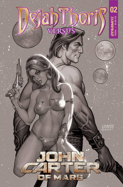 Dejah Thoris vs. John Carter of Mars #2 (40 Copy Linsner Cover)