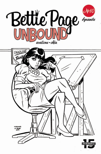 Bettie Page: Unbound #10 (11 Copy Marques B&W Cover)