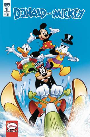 Donald and Mickey #1 (Petrossi & Prost Cover)