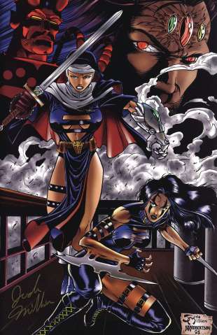 Razor #1 (Warrior Nun Commemorative Signed Cover)