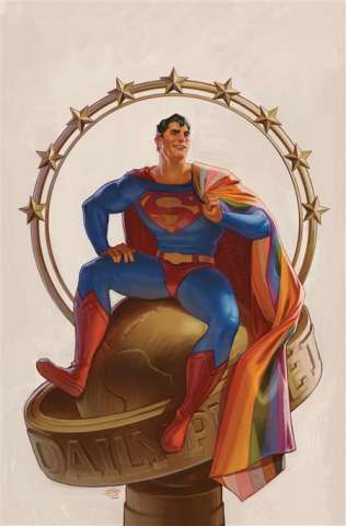 Superman #32 (David Talaski Pride Month Card Stock Cover)