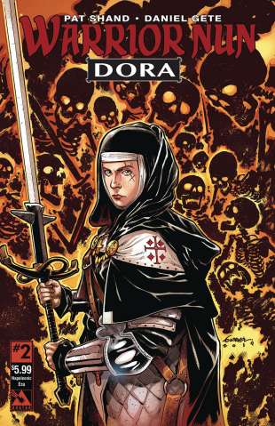 Warrior Nun: Dora #2 (Napoleonic Era Cover)