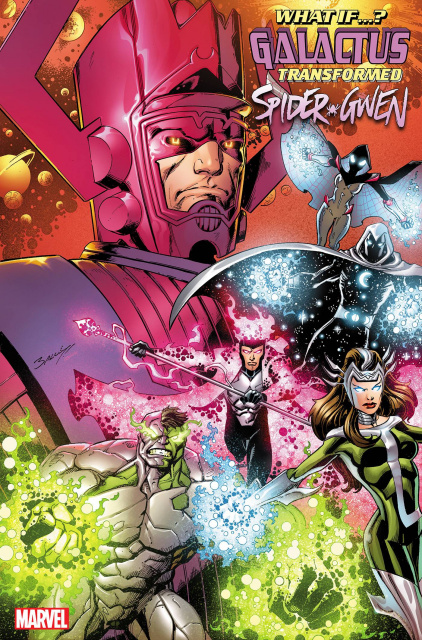 What If... Galactus Transformed Spider-Gwen? #1 (Mark Bagley Cover)