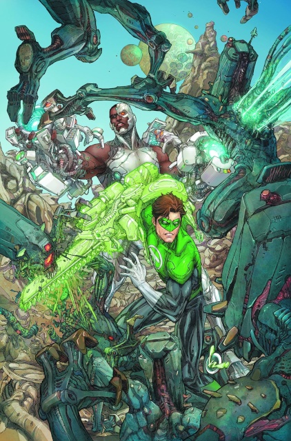 Cyborg #3 (Green Lantern 75th Annivsersary Cover)