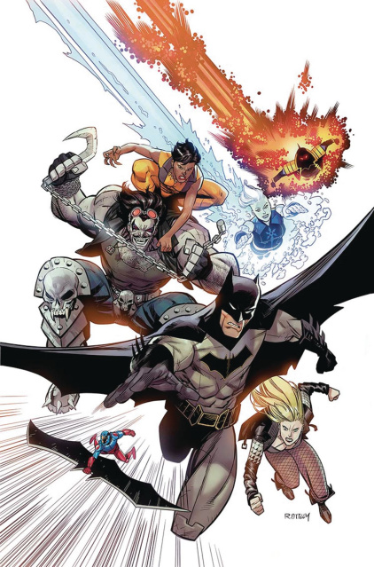 Justice League of America: Rebirth #1 (Variant Cover)