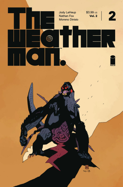 The Weatherman #2 (Mignola Cover)