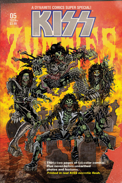 KISS: Zombies #5 (Haeser Bonus Cover)