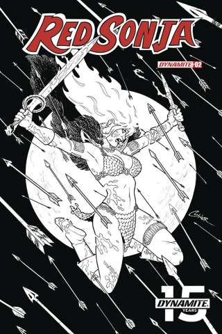 Red Sonja #2 (20 Copy Conner B&W Cover)