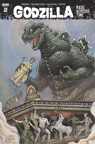 Godzilla: Rage Across Time #2 (10 Copy Cover)