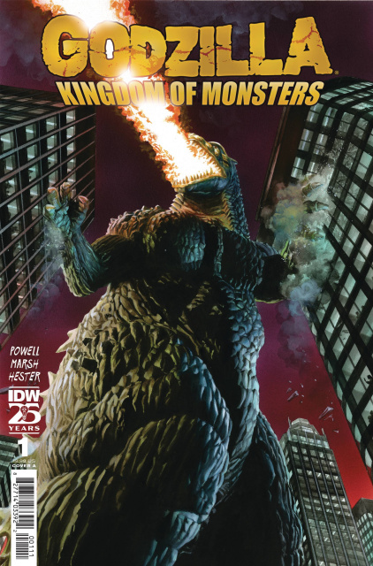 Godzilla: Kingdom of Monsters #1 (70th Anniversary Foil Cover)