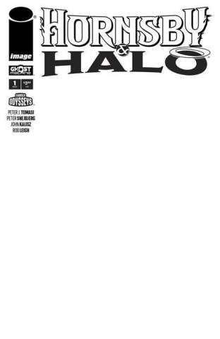 Hornsby & Halo #1 (Blank Sketch Cover)