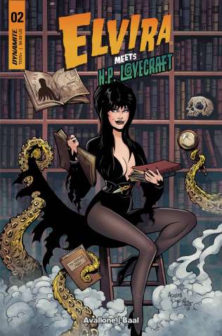Elvira Meets H.P. Lovecraft #2 (Acosta Cover)