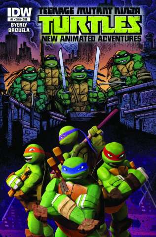 Teenage Mutant Ninja Turtles: New Animated Adventures #1 (Subscription Cover)