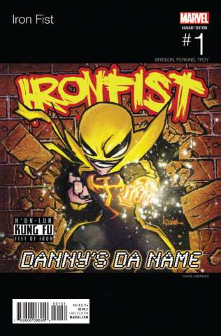 Iron Fist #1 (Andrews Hip Hop Cover)
