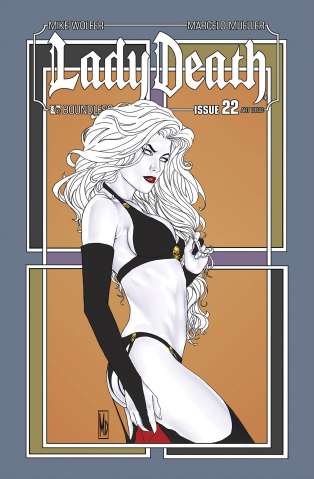 Lady Death #22 (Art Deco Variant Cover)