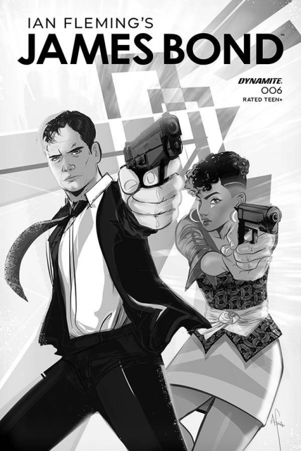 James Bond #6 (10 Copy Richardson B&W Cover)