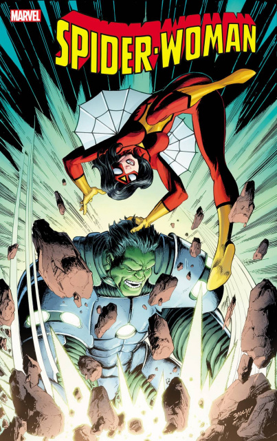 Spider-Woman #8 (Mark Bagley Cover)