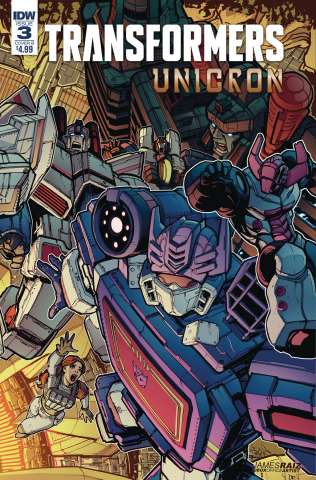 The Transformers: Unicron #3 (Raiz Cover)