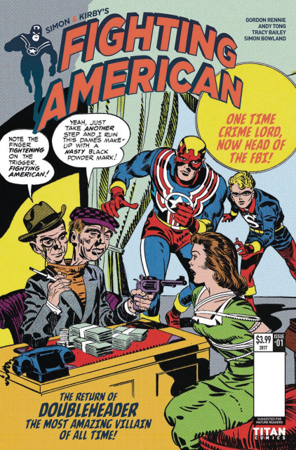 Fighting American: The Ties That Bind #2 (Kirby Cover)