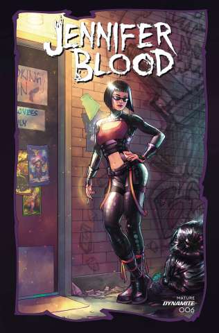 Jennifer Blood #6 (Hetrick Street Cover)