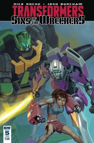 The Transformers: Sins of the Wreckers #5 (Subscription Cover)