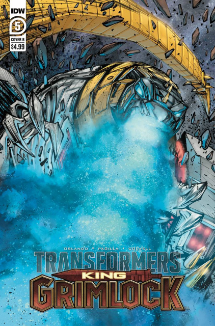 Transformers: King Grimlock #5 (Padilla Cover)