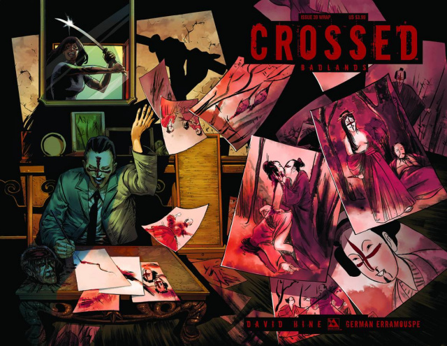 Crossed: Badlands #40 (Wrap Cover)