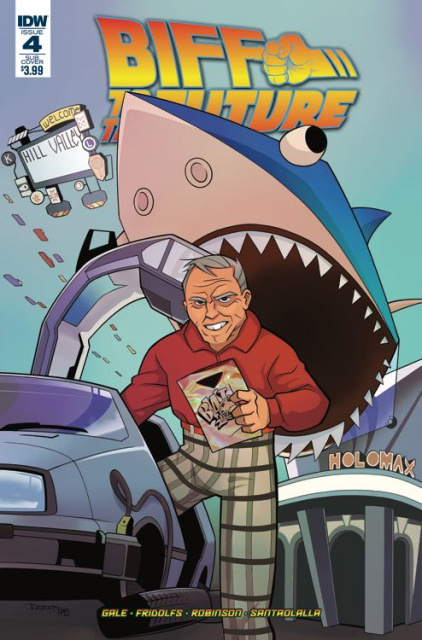 Back to the Future: Biff to the Future #4 (Subscription Cover)