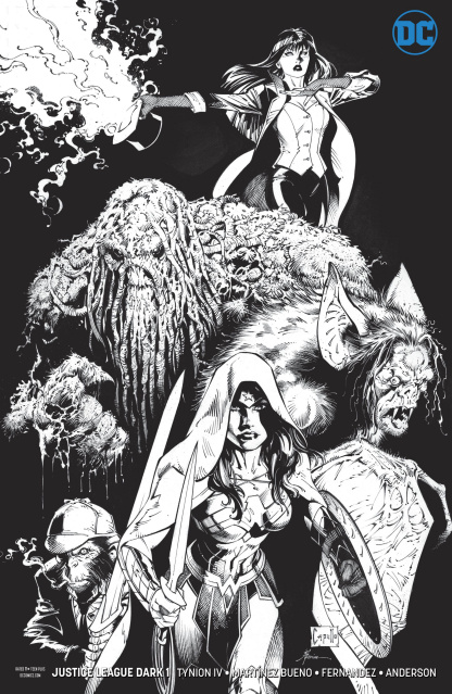 Justice League Dark #1 (Inks Only Cover)